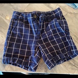 Blue striped Janie and Jack shorts